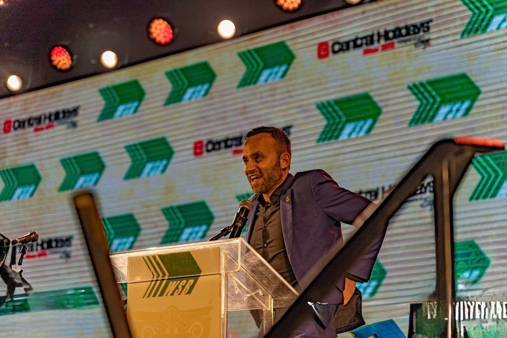Robert Roman speaking internationally